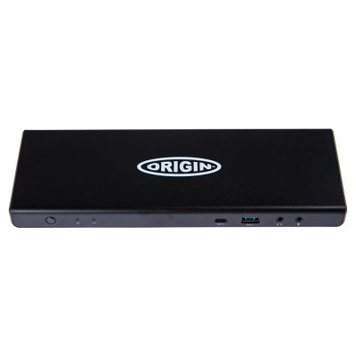 Origin Storage OSDOCK-T4K15/EU laptop dock & poortreplicator Docking USB 3.2 Gen 1 (3.1 Gen 1) Type-A + Type-C Zwart