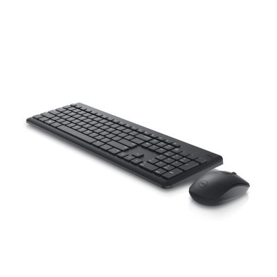 DELL KM3322W toetsenbord Inclusief muis Kantoor RF Draadloos QWERTY UK International Zwart