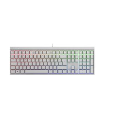 CHERRY MX 2.0S RGB toetsenbord Gamen USB QWERTZ Duits Wit