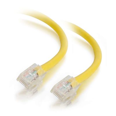 C2G 0.5 m Cat5e Non-Booted Unshielded (UTP) netwerkpatchkabel - geel