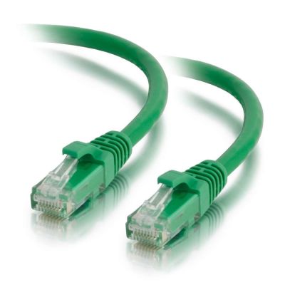 C2G 0,5 m Cat5e Booted Unshielded (UTP) netwerkpatchkabel - groen