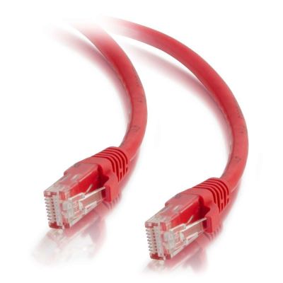 C2G 1 m Cat5e Booted Unshielded (UTP) netwerkpatchkabel - rood