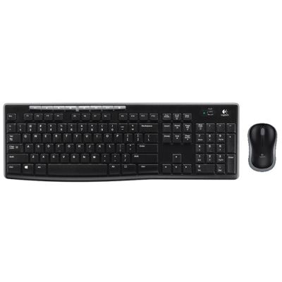 Logitech Wireless Combo MK270 toetsenbord Inclusief muis RF Draadloos QWERTZ Hongaars Zwart