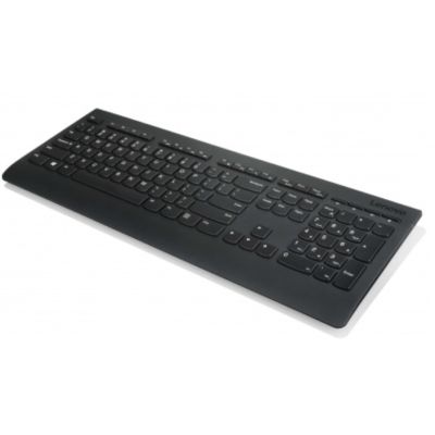 Lenovo 4X30H56868 toetsenbord Universeel RF Draadloos QWERTY Spaans Zwart