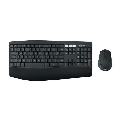 Logitech MK850 Performance Wireless Keyboard and Mouse Combo toetsenbord Inclusief muis Kantoor RF-draadloos + Bluetooth Hebreeuws Zwart, Wit