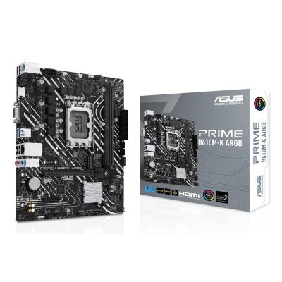 ASUS PRIME H610M-K ARGB Intel H610 LGA 1700 micro ATX