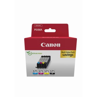 Canon 0386C009 inktcartridge 4 stuk(s) Origineel Zwart, Cyaan, Magenta, Geel
