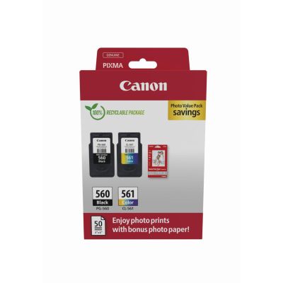 Canon 3713C008 inktcartridge 2 stuk(s) Origineel Zwart, Cyaan, Magenta, Geel