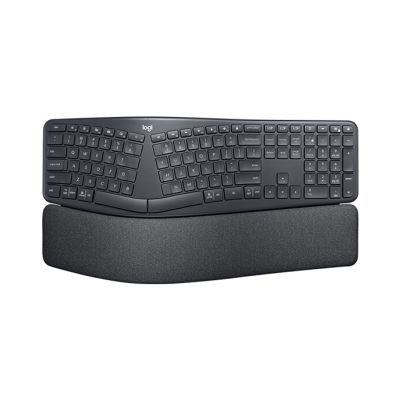 Logitech Ergo K860 toetsenbord Kantoor RF-draadloos + Bluetooth QWERTY Scandinavisch Grafiet