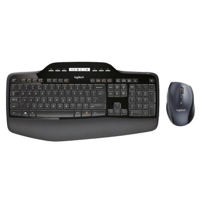 Logitech MK710 Performance toetsenbord Inclusief muis RF Draadloos QWERTY Spaans Zwart