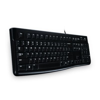 Logitech K120 Corded Keyboard toetsenbord USB Arabisch Zwart