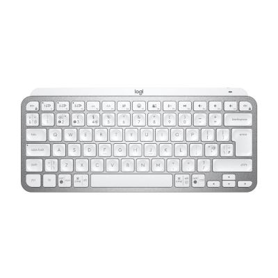 Logitech MX Keys Mini toetsenbord Universeel RF-draadloos + Bluetooth QWERTY Engels Grijs