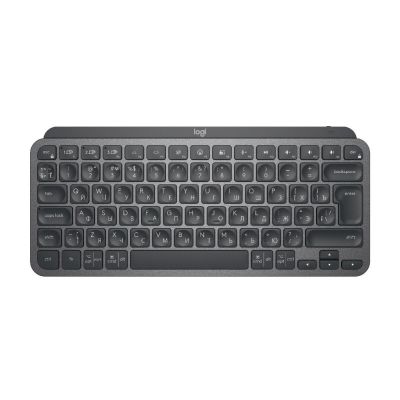 Logitech MX Keys Mini toetsenbord Universeel RF-draadloos + Bluetooth QWERTY Russisch Grafiet