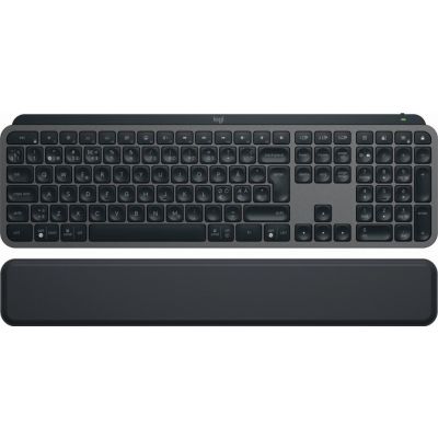 Logitech MX Keys S toetsenbord Kantoor RF-draadloos + Bluetooth QWERTY Deens, Fins, Noors, Zweeds Grafiet