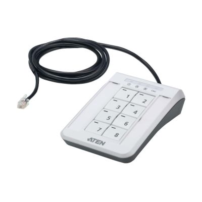 ATEN 2XRT-0021G overig input device Toetsenblok RJ-11 Zwart, Grijs, Wit