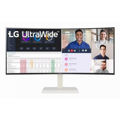 LG 38WR85QC-W computer monitor 96,5 cm (38") 3840 x 1600 Pixels UltraWide Quad HD LCD Wit