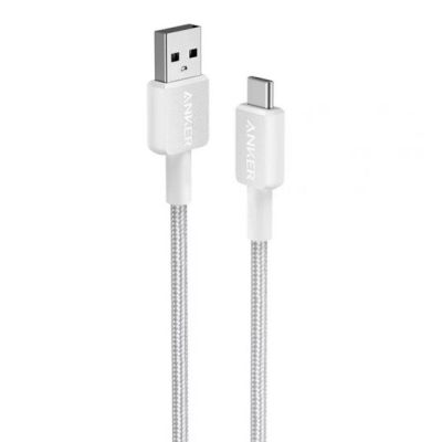 Anker A81H5G21 USB-kabel 0,9 m USB A USB C Wit