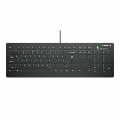 CHERRY AK-C8112 toetsenbord Medisch USB QWERTZ Duits Zwart