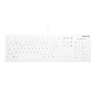 CHERRY AK-C8112 toetsenbord Medisch USB AZERTY Belgisch Wit