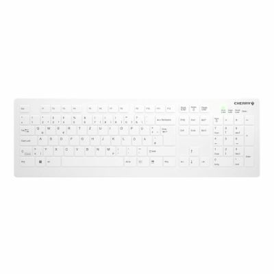 CHERRY AK-C8112 toetsenbord Medisch RF Draadloos QWERTZ Duits Wit