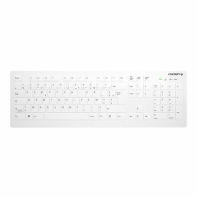 CHERRY AK-C8112 toetsenbord Medisch RF Draadloos AZERTY Frans Wit