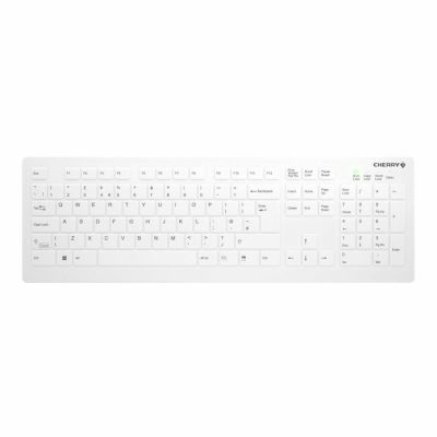 CHERRY AK-C8112 toetsenbord Medisch RF Draadloos QWERTY Engels Wit