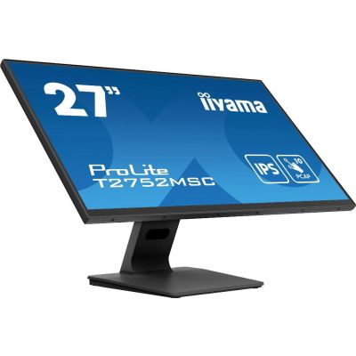 iiyama ProLite T2752MSC-B1 computer monitor 68,6 cm (27") 1920 x 1080 Pixels Full HD LED Touchscreen Zwart