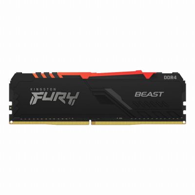 Kingston Technology FURY Beast RGB geheugenmodule 16 GB 1 x 16 GB DDR4 2666 MHz