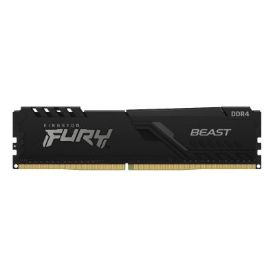 Kingston Technology FURY Beast 16GB 3200MT/s DDR4 CL16 DIMM 1Gx8 Black