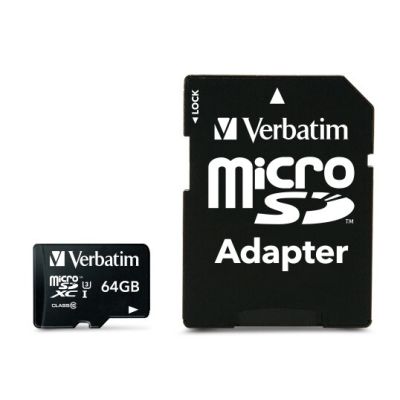 Verbatim Pro 64 GB MicroSDXC UHS Klasse 10