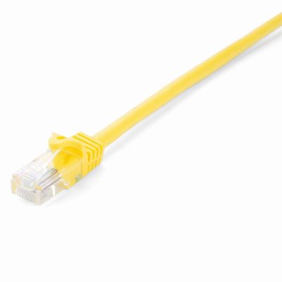 V7 V7CAT6UTP-50C-YLW-1E netwerkkabel Geel 0,5 m Cat6 U/UTP (UTP)